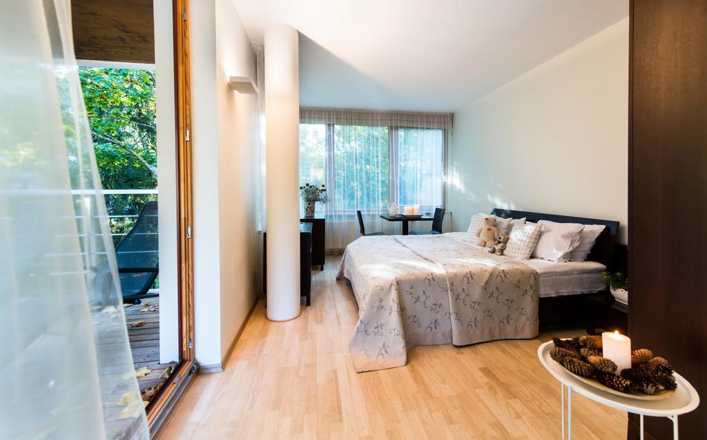 Apartamentai Tylios Pusys Palanga Kamer foto