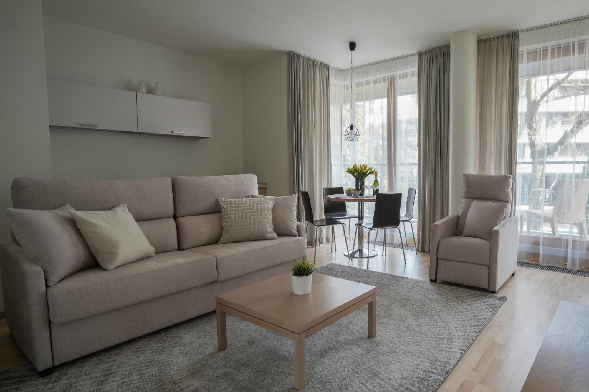 Apartamentai Tylios Pusys Palanga Buitenkant foto