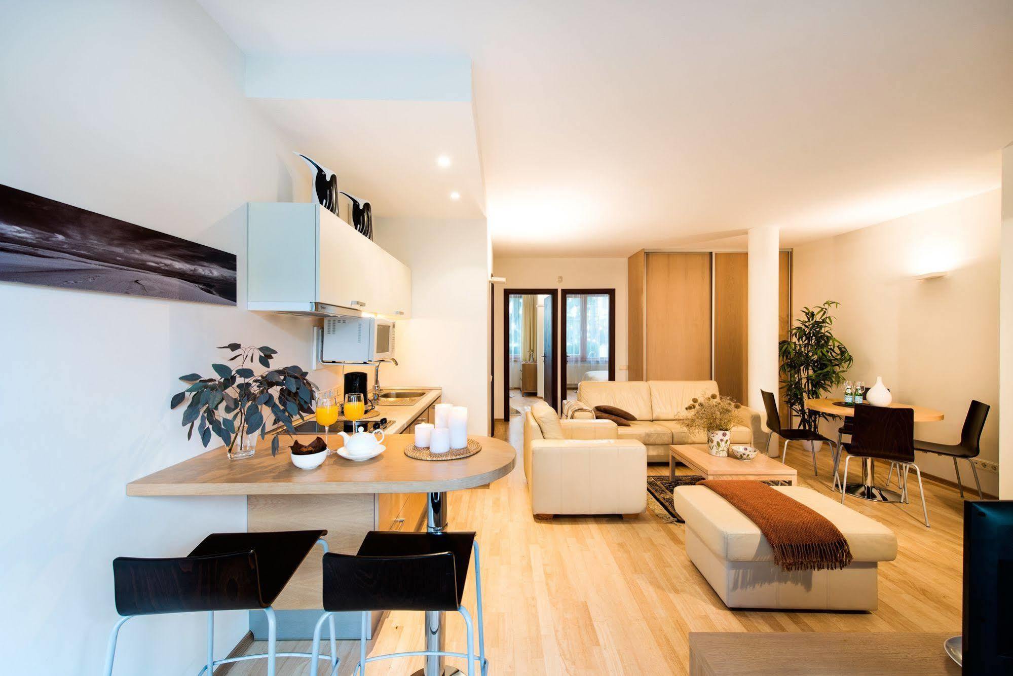 Apartamentai Tylios Pusys Palanga Buitenkant foto
